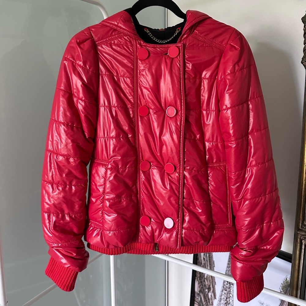 Marc by Marc Jacobs Red Puffer Jacket